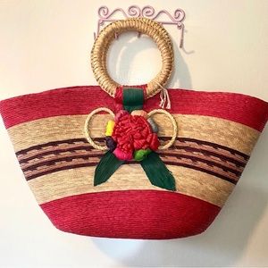 Large Mexican Woven Bag